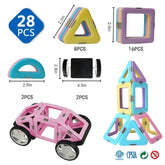 Kids Macaron Color Building Blocks Toys